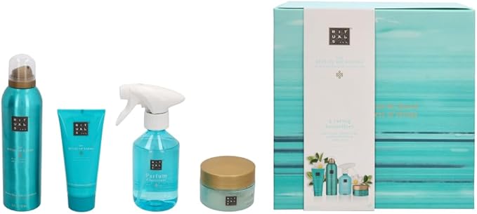 ريتوالز روتين الطقوس المهدئ سلسلة طقوس الكارما 1108677 عطر©رغوة الاستحمام وكريم الجسم مع الملح - Image 2